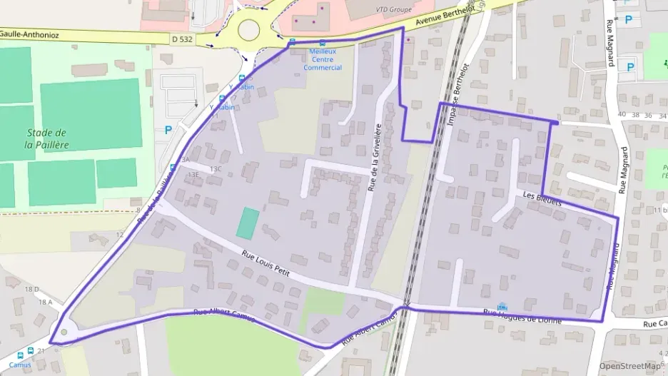 Appartement 61 m² trois pièces à vendre à Romans-sur-Isère