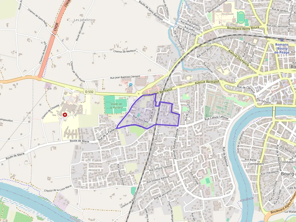 Appartement 61 m² trois pièces à vendre à Romans-sur-Isère