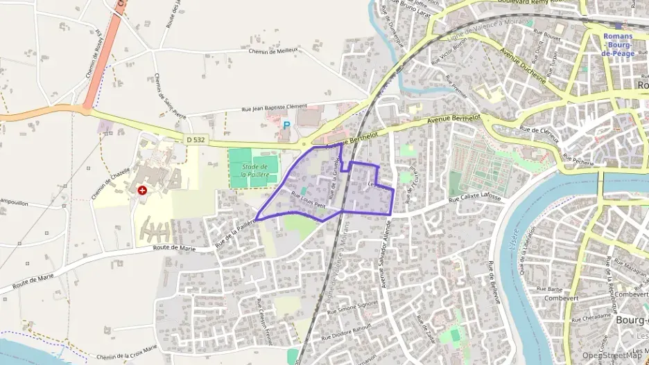 Appartement 61 m² trois pièces à vendre à Romans-sur-Isère