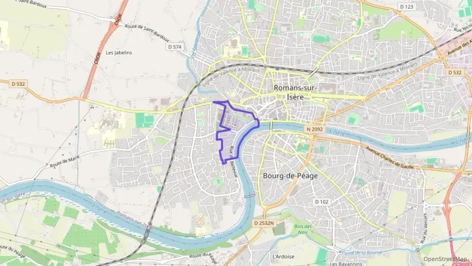 Appartement 45 m² trois pièces à vendre à Romans-sur-Isère