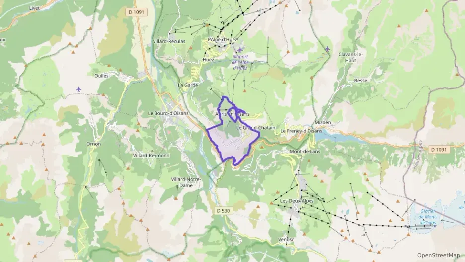 Appartement 32 m² deux pieces à vendre à Auris Appartement 32 m² deux pieces à vendre à Auris