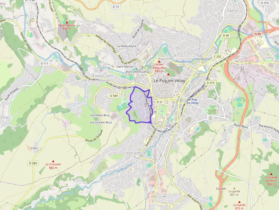 Appartement 43 m² deux pieces à vendre à Le Puy-en-Velay