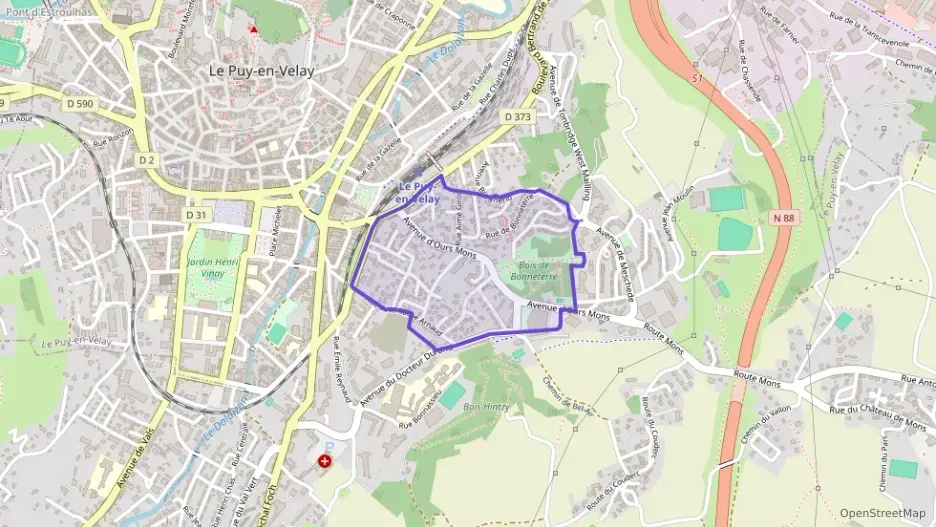 Appartement 78 m² quatre pièces à vendre à Le Puy-en-Velay