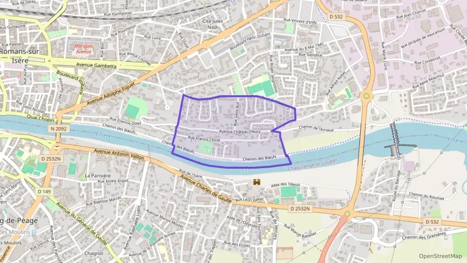 Appartement 58 m² trois pièces à vendre à Romans-sur-Isère