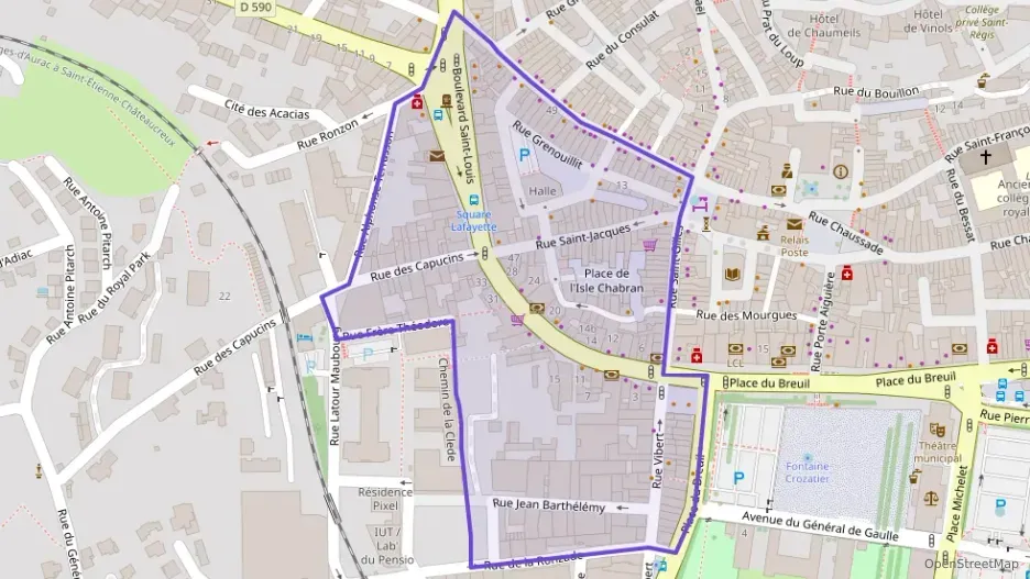 Appartement 47 m² deux pieces à vendre à Le Puy-en-Velay Appartement 47 m² deux pieces à vendre à Le Puy-en-Velay