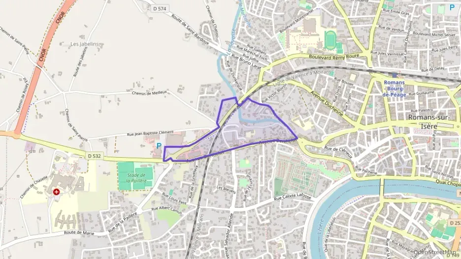 Appartement 72 m² quatre pièces à vendre à Romans-sur-Isère