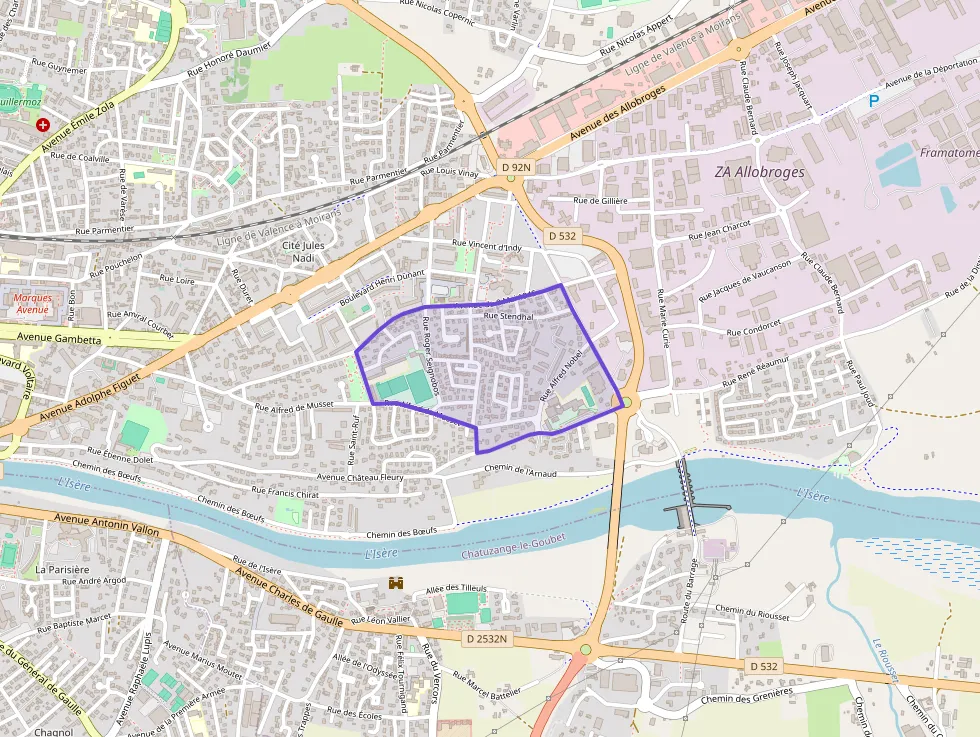 Appartement 55 m² trois pièces à vendre à Romans-sur-Isère