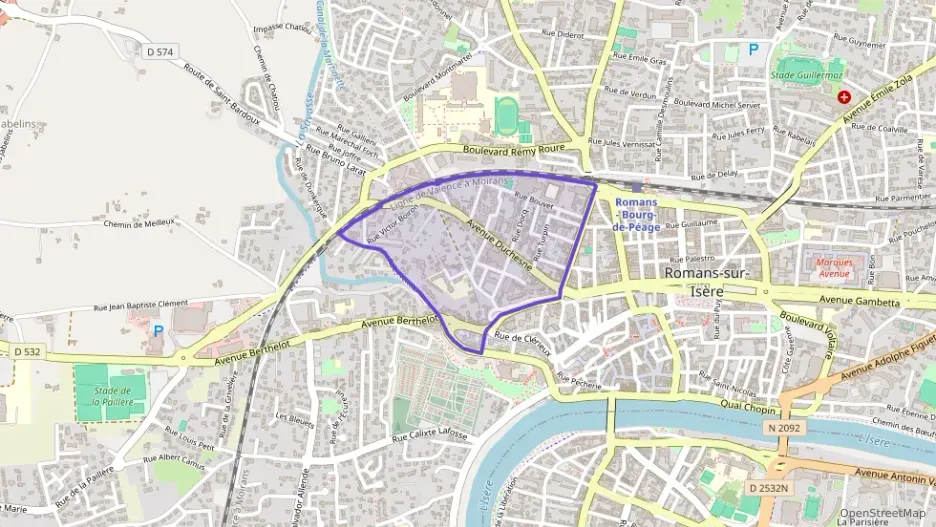 Appartement 57 m² trois pièces à vendre à Romans-sur-Isère