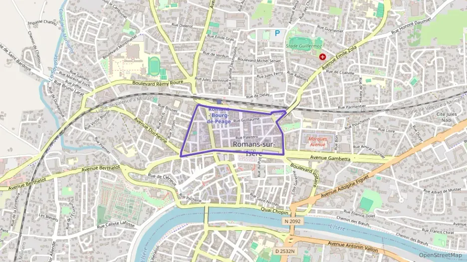 Appartement 73 m² quatre pièces à vendre à Romans-sur-Isère