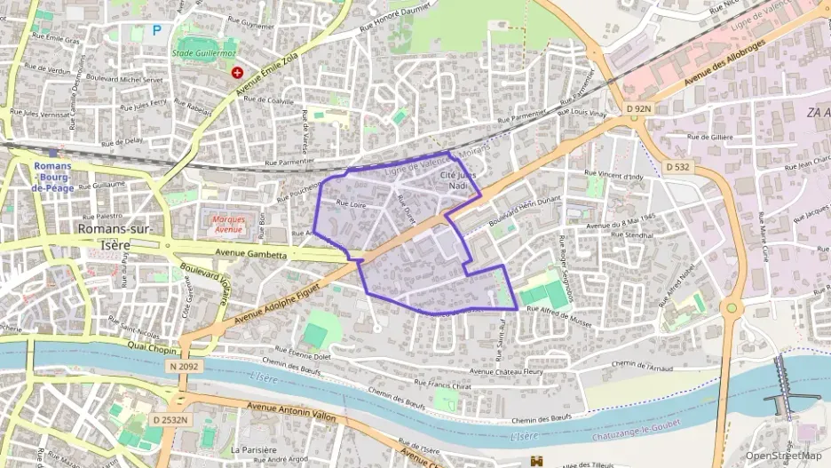 Appartement 96 m² cinq pièces à vendre à Romans-sur-Isère