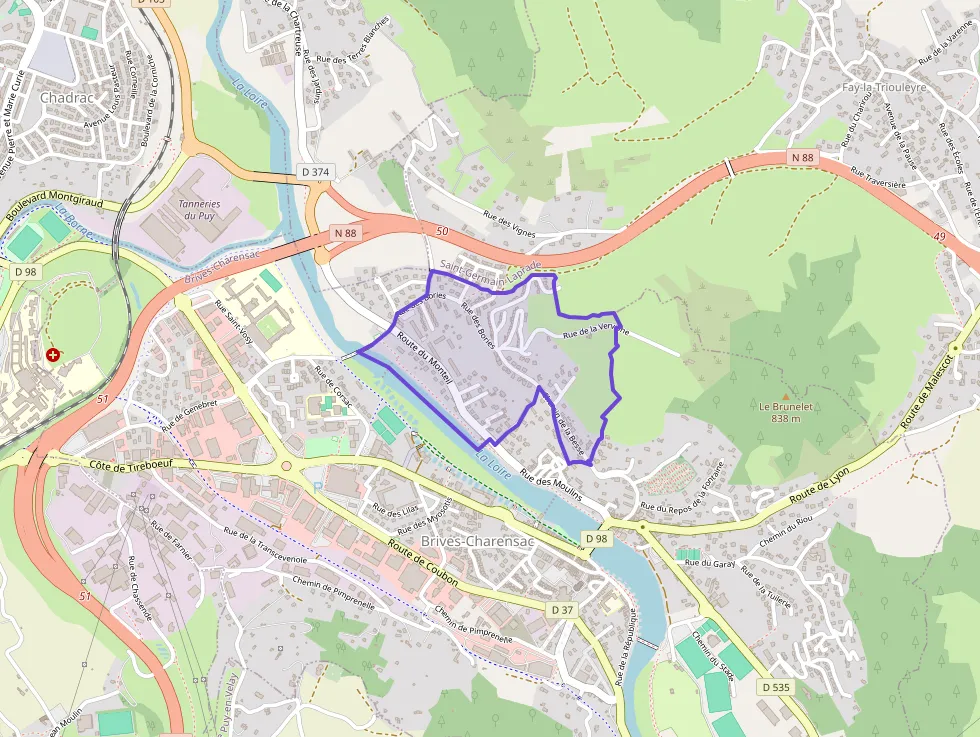 Appartement 79 m² quatre pièces à vendre à Brives-Charensac