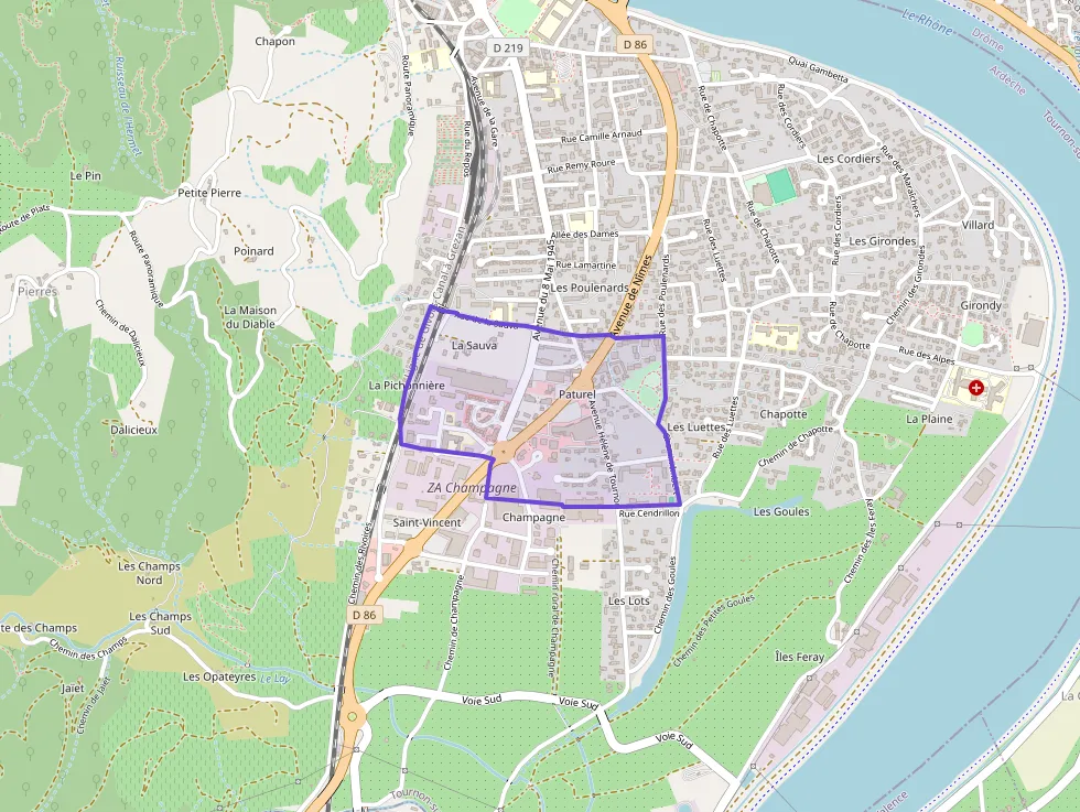 Appartement 72 m² trois pièces à vendre à Tournon-sur-Rhône