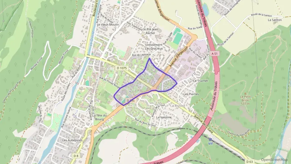 Appartement 65 m² trois pièces à vendre à Vif Appartement 65 m² trois pièces à vendre à Vif