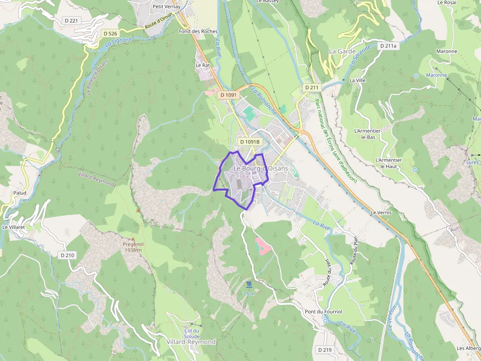 Appartement 59 m² trois pièces à vendre à Le Bourg-d`Oisans