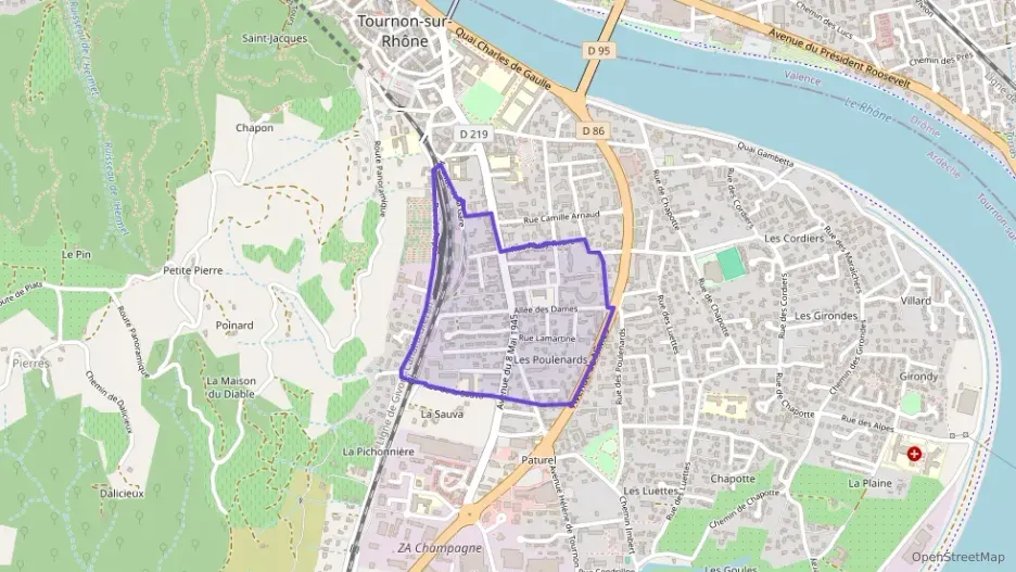 Appartement 88 m² cinq pièces à vendre à Tournon-sur-Rhône Appartement 88 m² cinq pièces à vendre à Tournon-sur-Rhône