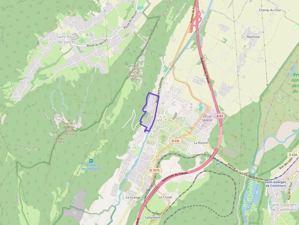 Appartement 57 m² trois pièces à vendre à Vif