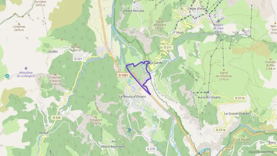 Appartement 63 m² trois pièces à vendre à Le Bourg-d`Oisans Appartement 63 m² trois pièces à vendre à Le Bourg-d`Oisans