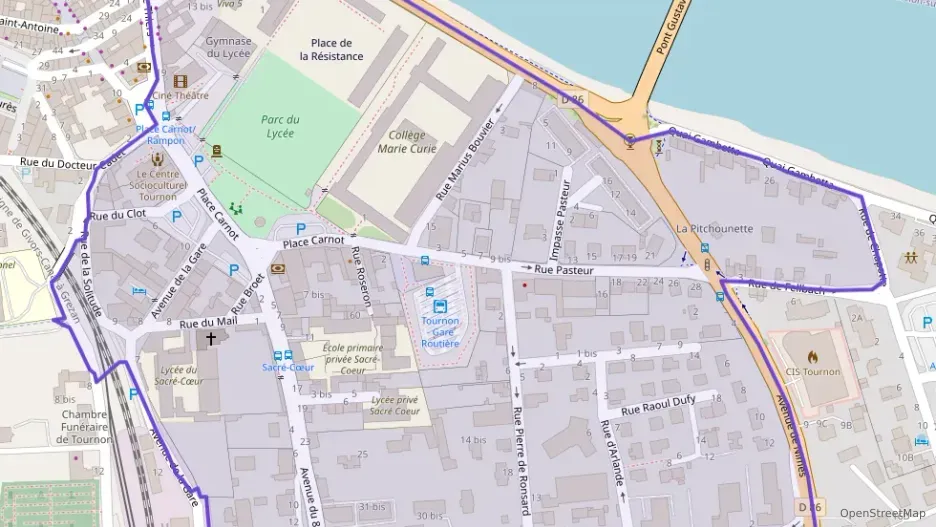 Appartement 99 m² quatre pièces à vendre à Tournon-sur-Rhône