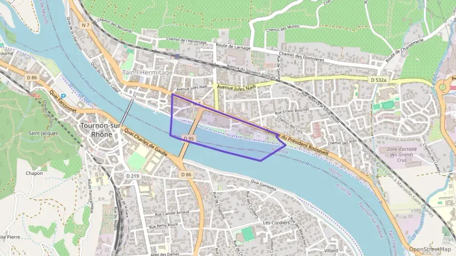 Appartement 94 m² quatre pièces à vendre à Tain-l`Hermitage