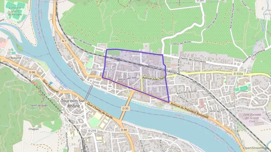 Appartement 55 m² deux pieces à vendre à Tain-l`Hermitage Appartement 55 m² deux pieces à vendre à Tain-l`Hermitage