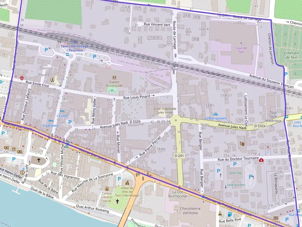 Appartement 73 m² quatre pièces à vendre à Tain-l`Hermitage