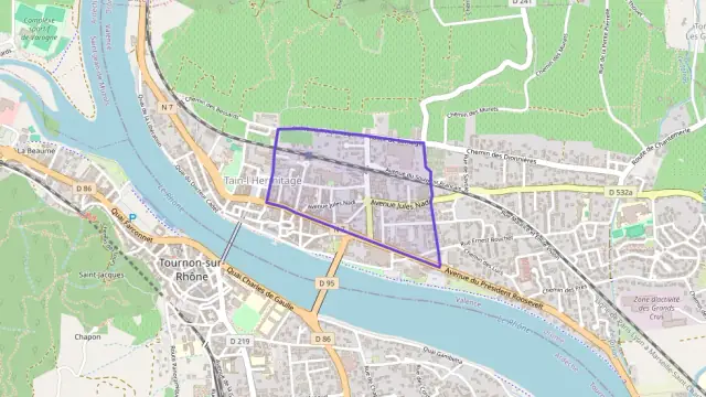 Appartement 73 m² quatre pièces à vendre à Tain-l`Hermitage