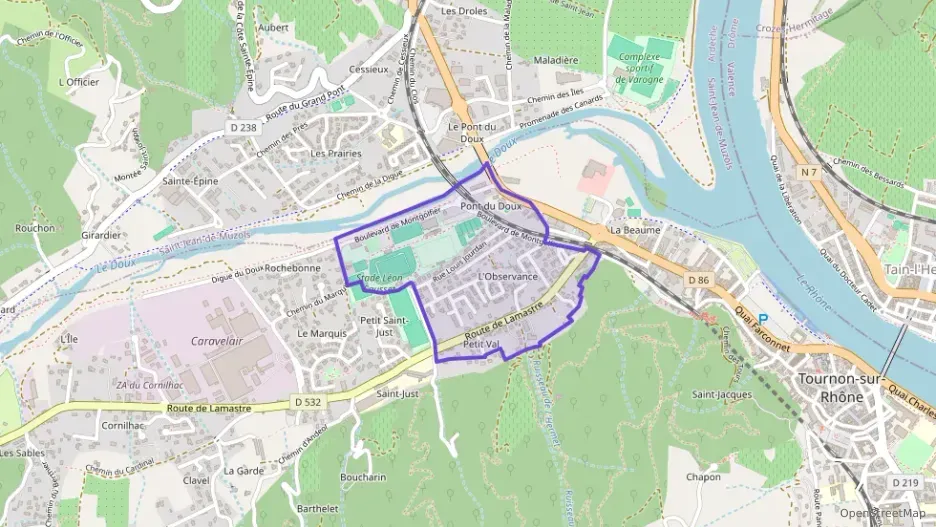 Appartement 65 m² trois pièces à vendre à Tournon-sur-Rhône