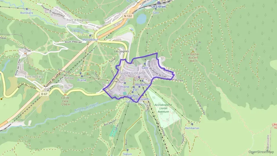 Appartement 52 m² deux pieces à vendre à Laveissière Appartement 52 m² deux pieces à vendre à Laveissière