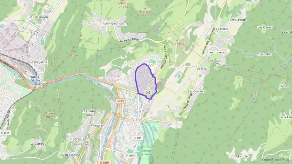 Appartement 65 m² quatre pièces à vendre à Vizille