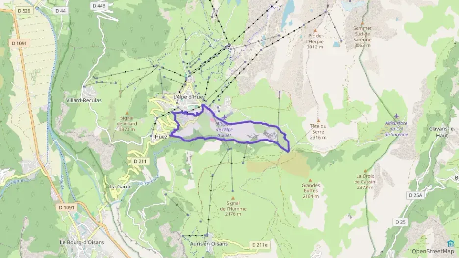 Appartement 27 m² deux pieces à vendre à Huez Appartement 27 m² deux pieces à vendre à Huez