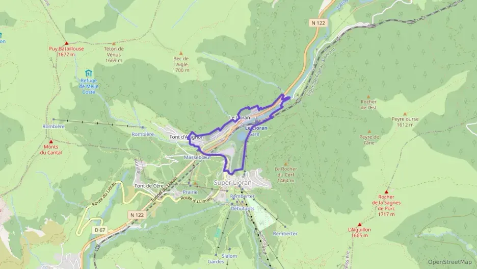Appartement 21 m² une piece à vendre à Laveissière Appartement 21 m² une piece à vendre à Laveissière