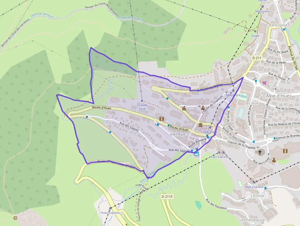 Appartement 44 m² deux pieces à vendre à Huez