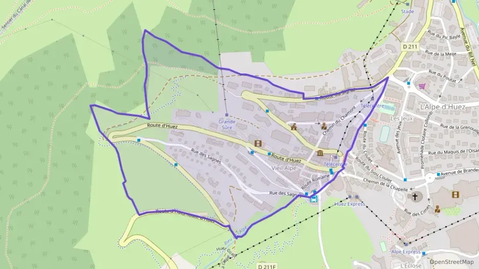 Appartement 29 m² une piece à vendre à Huez