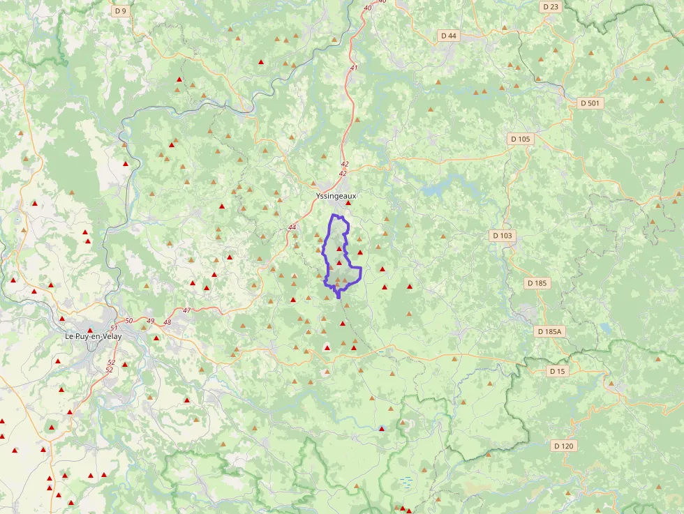 Appartement 50 m² trois pièces à vendre à Yssingeaux