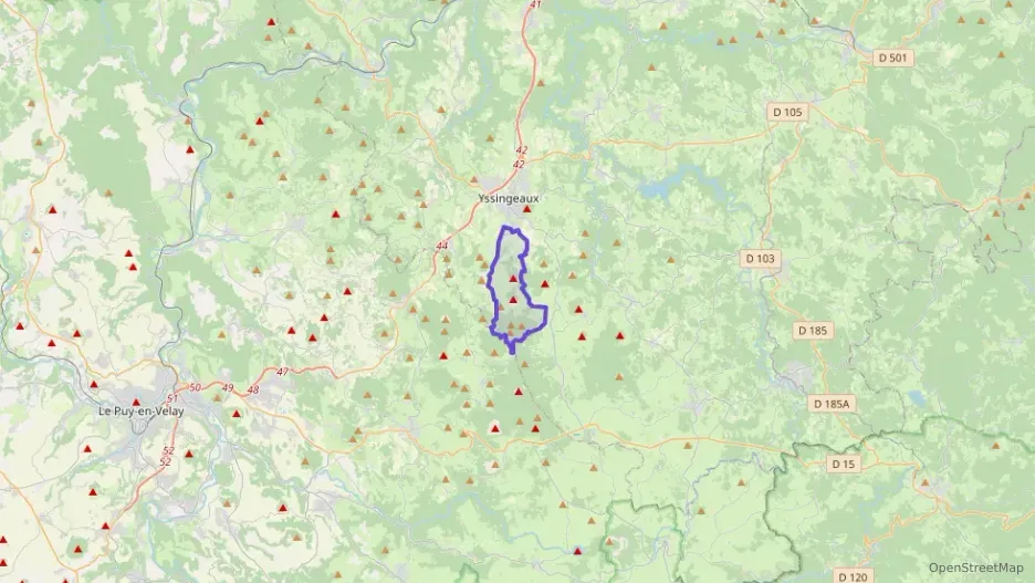 Appartement 50 m² trois pièces à vendre à Yssingeaux