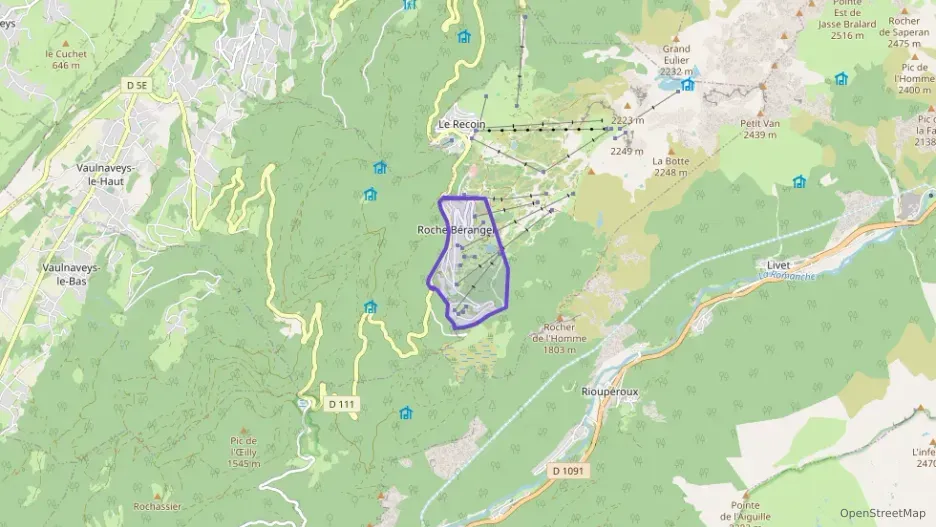 Appartement 49 m² deux pieces à vendre à Chamrousse