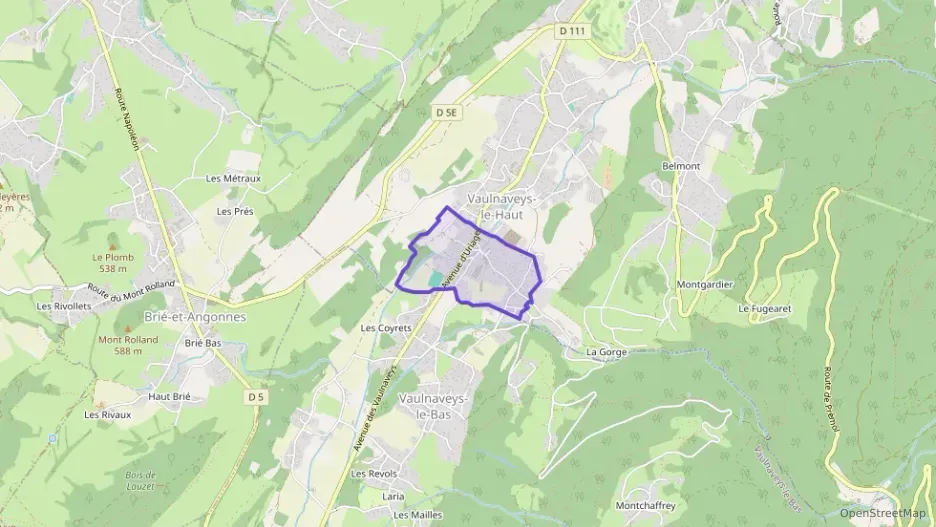 Appartement 61 m² trois pièces à vendre à Vaulnaveys-le-Haut