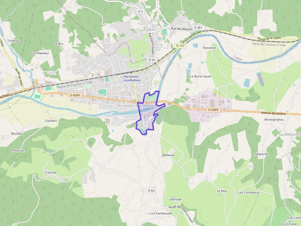 Appartement 39 m² deux pieces à vendre à Terrasson-Lavilledieu