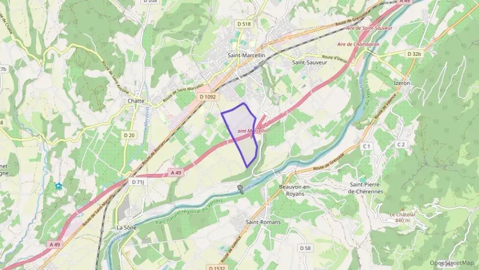 Appartement 86 m² trois pièces à vendre à Saint-Marcellin