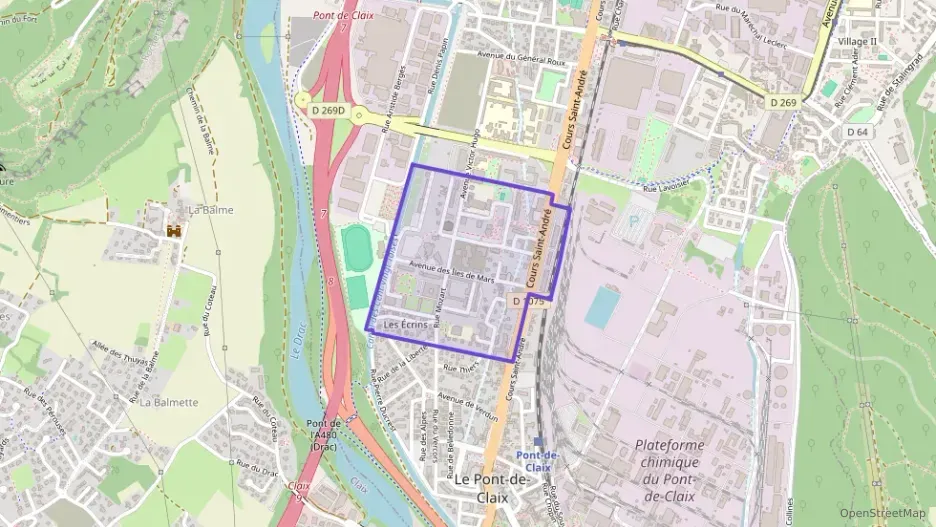 Appartement 70 m² quatre pièces à vendre à Le Pont-de-Claix