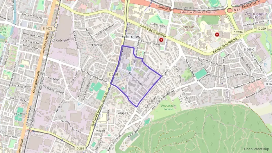 Appartement 74 m² quatre pièces à vendre à Échirolles