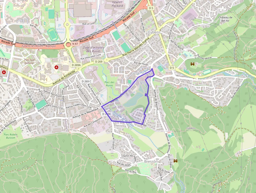 Appartement 83 m² quatre pièces à vendre à Eybens