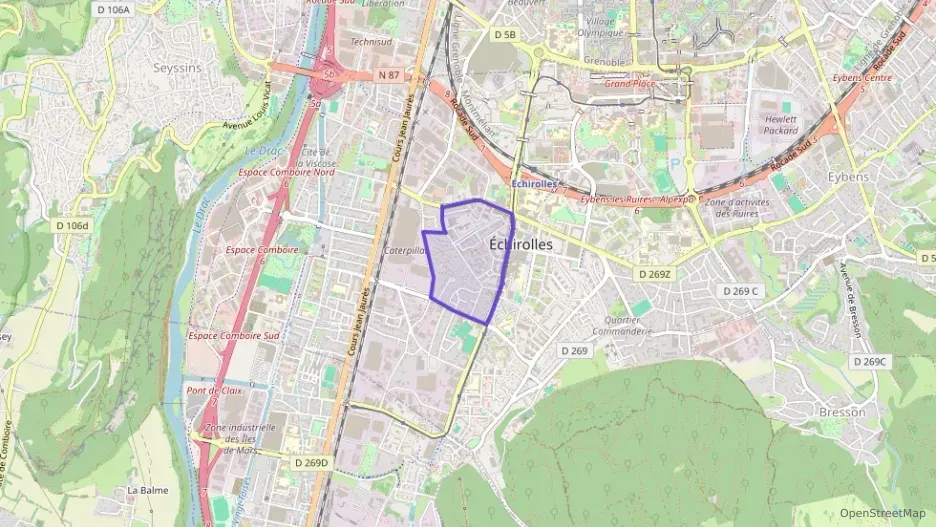 Appartement 83 m² quatre pièces à vendre à Échirolles