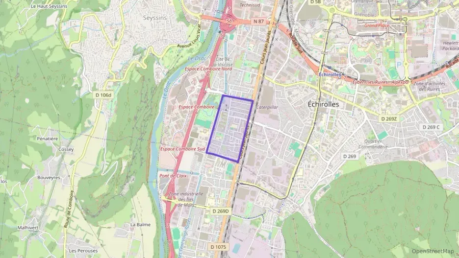 Appartement 59 m² trois pièces à vendre à Échirolles Appartement 59 m² trois pièces à vendre à Échirolles