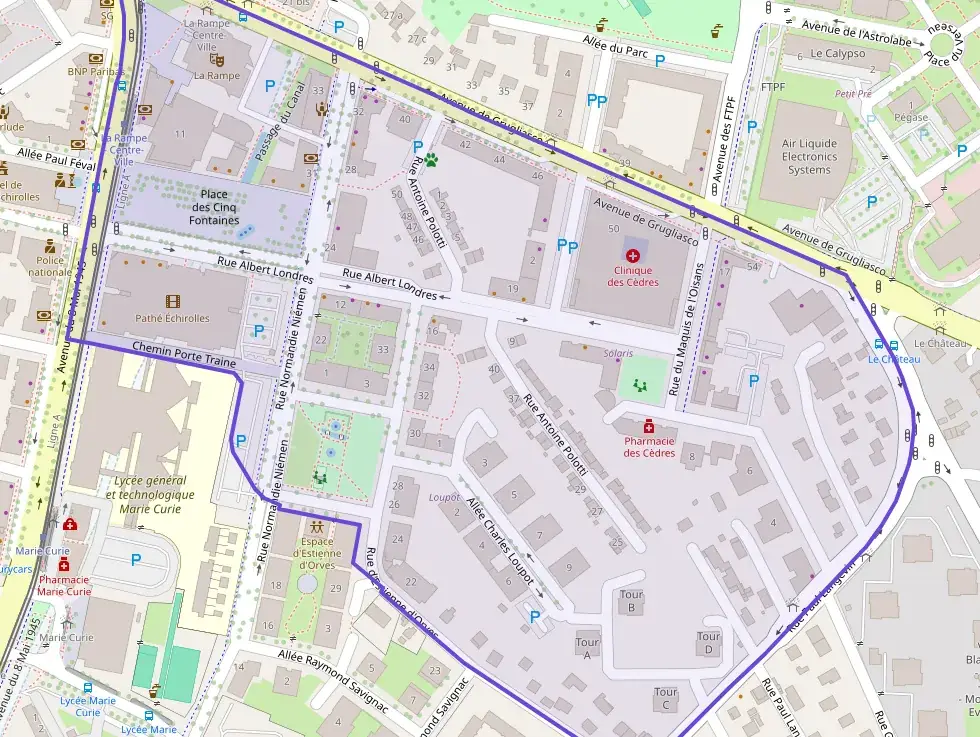 Appartement 89 m² quatre pièces à vendre à Échirolles