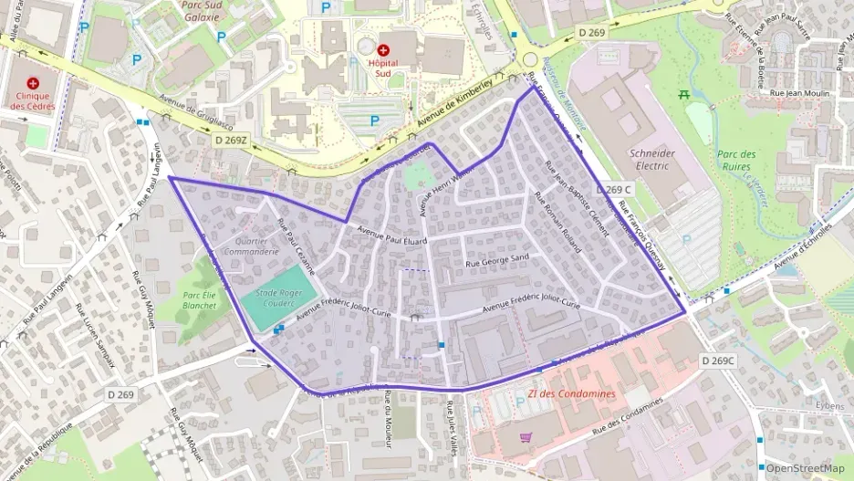 Appartement 99 m² quatre pièces à vendre à Échirolles