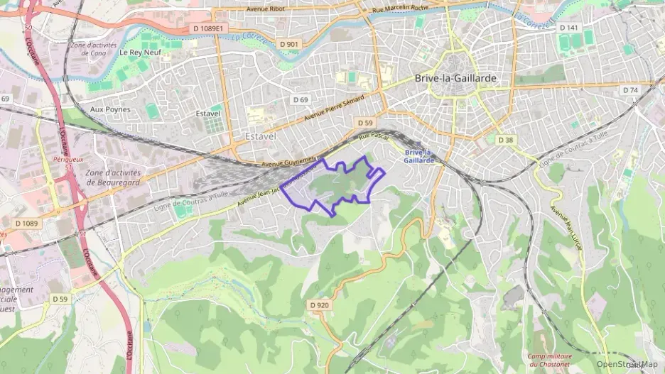 Appartement 78 m² quatre pièces à vendre à Brive-la-Gaillarde