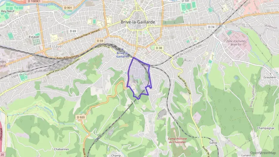 Appartement 68 m² quatre pièces à vendre à Brive-la-Gaillarde