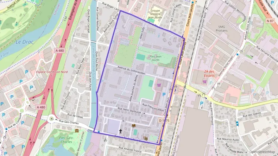 Appartement 72 m² trois pièces à vendre à Échirolles