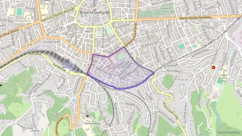 Appartement 34 m² deux pieces à vendre à Brive-la-Gaillarde